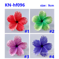 3 1/2[ Handmade Artificial Plumeria Flower Hair Pick